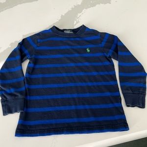 Polo by Ralph Lauren long sleeve striped tee shirt-perfect 4 layering in winter!